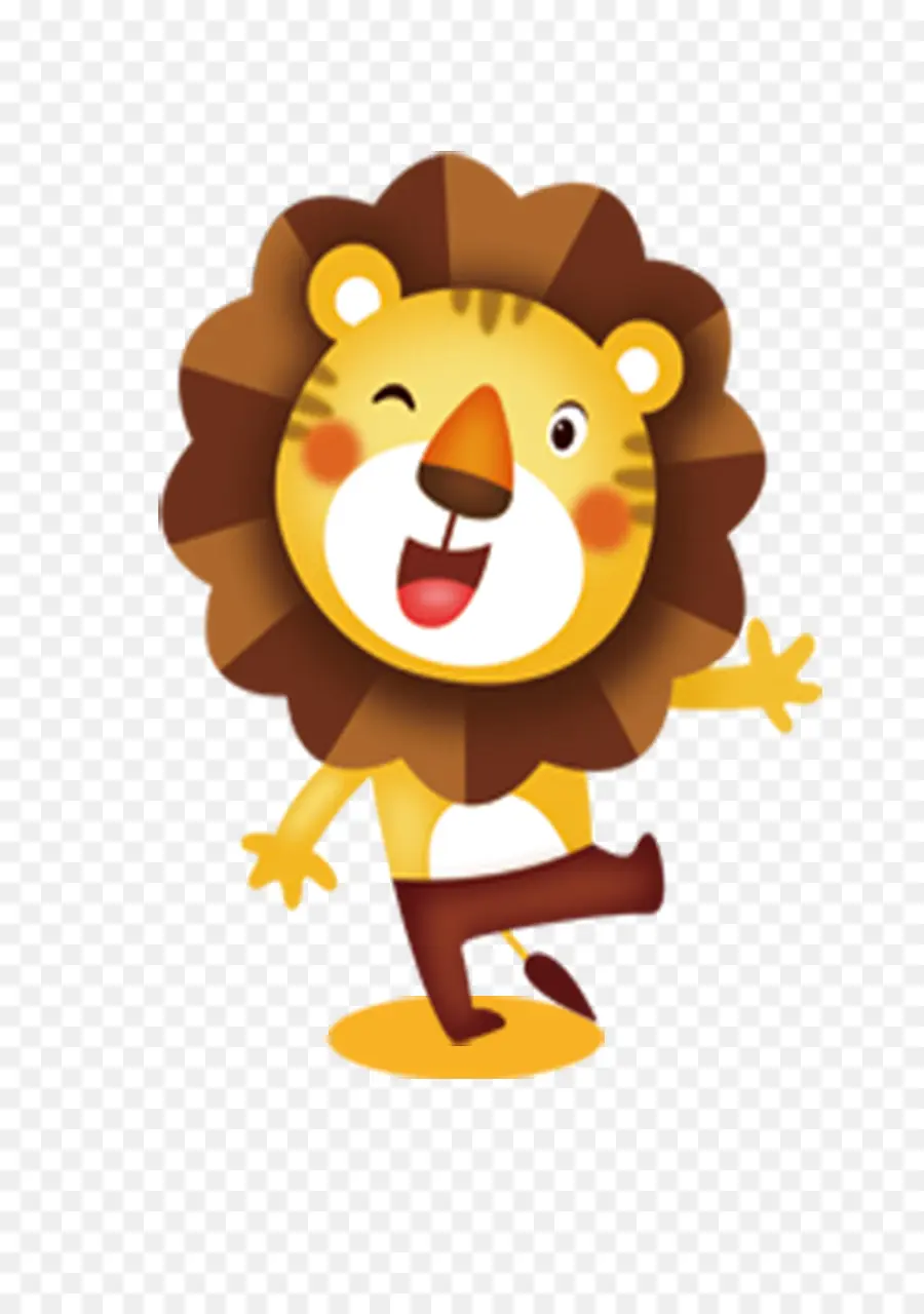 Lion，Dessin Animé PNG