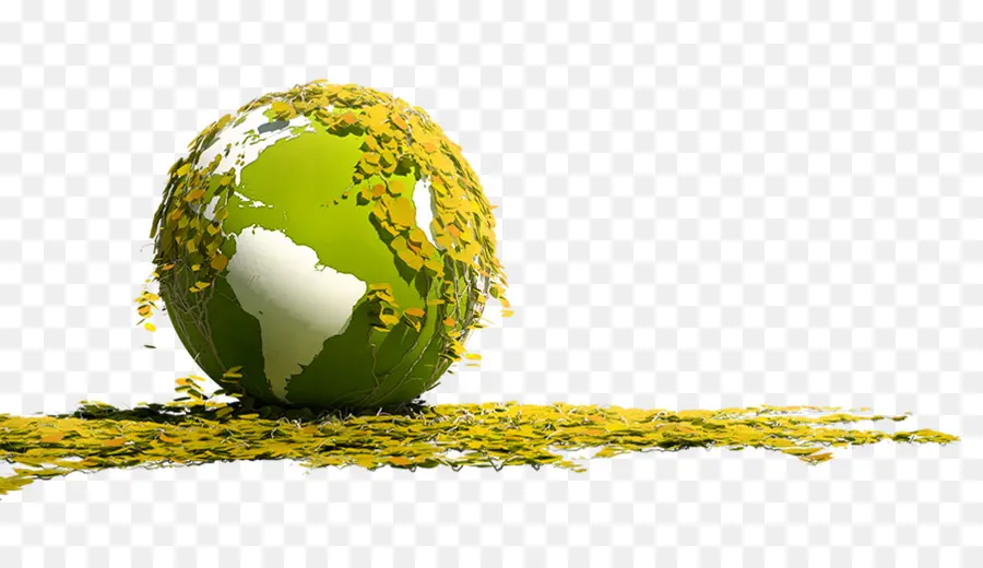 Globe Vert，Environnement PNG