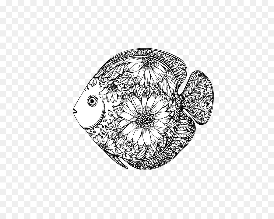 Poisson，Fleurs PNG