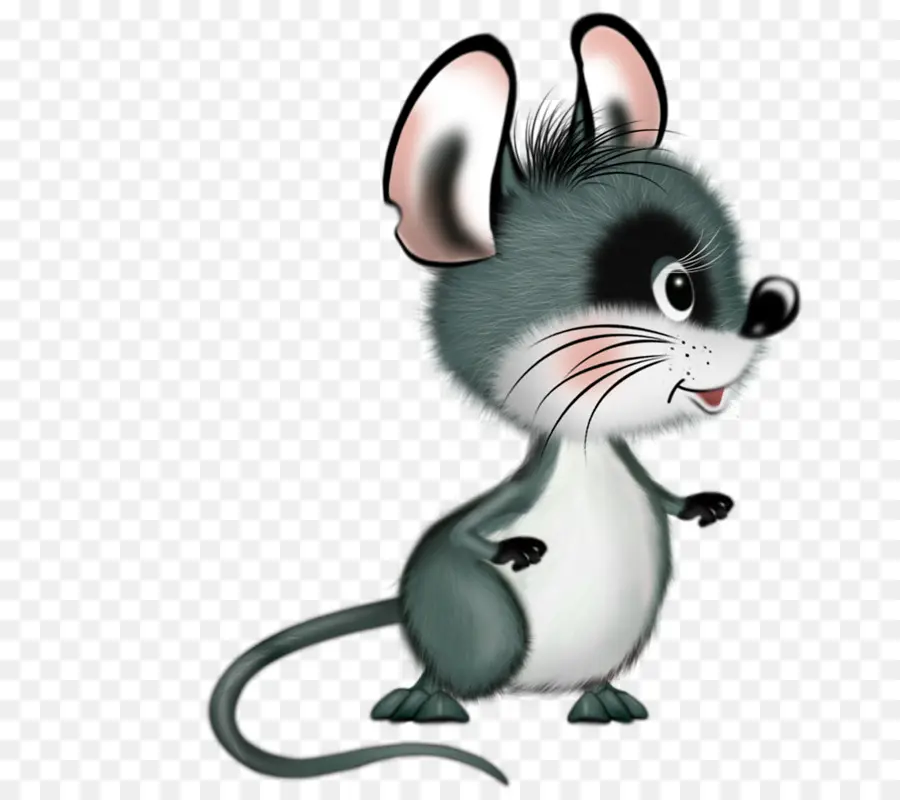 Souris Mignonne，Dessin Animé PNG