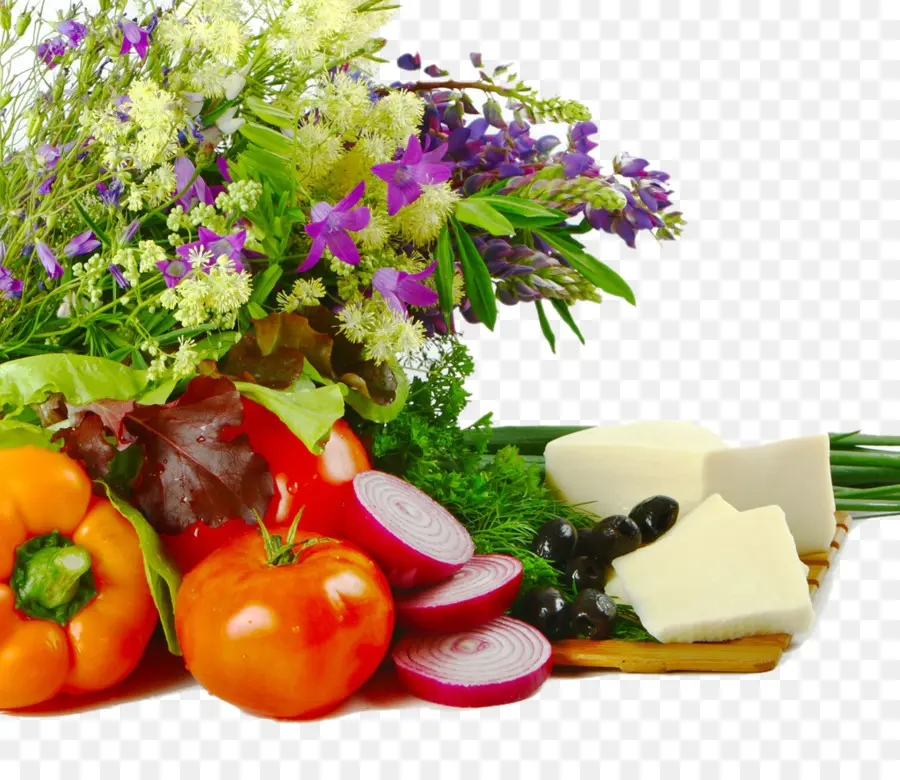 Légumes Et Fromage，Tomate PNG