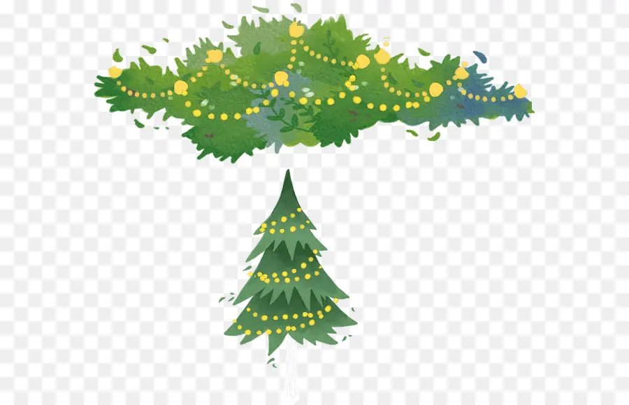 Arbre De Noël，Décorations PNG