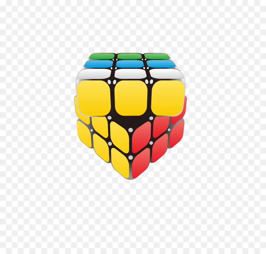 Rubik's Cube，Cube Rubiks 3d PNG