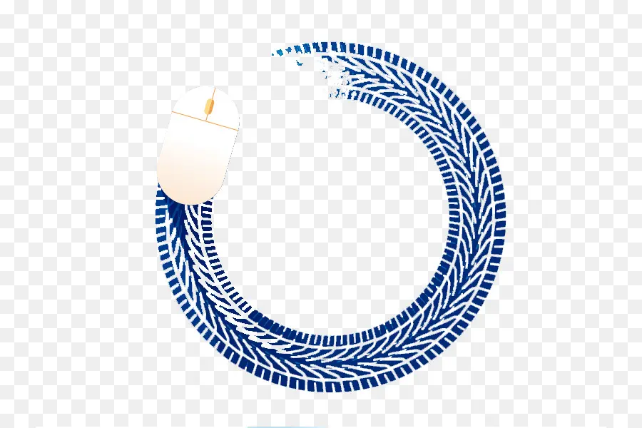 Bougie，Cercle Bleu PNG