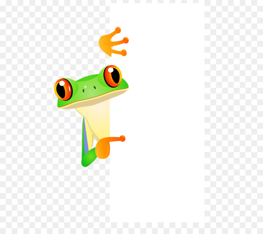 Grenouille De Dessin Animé Avec Couronne，Grenouille PNG