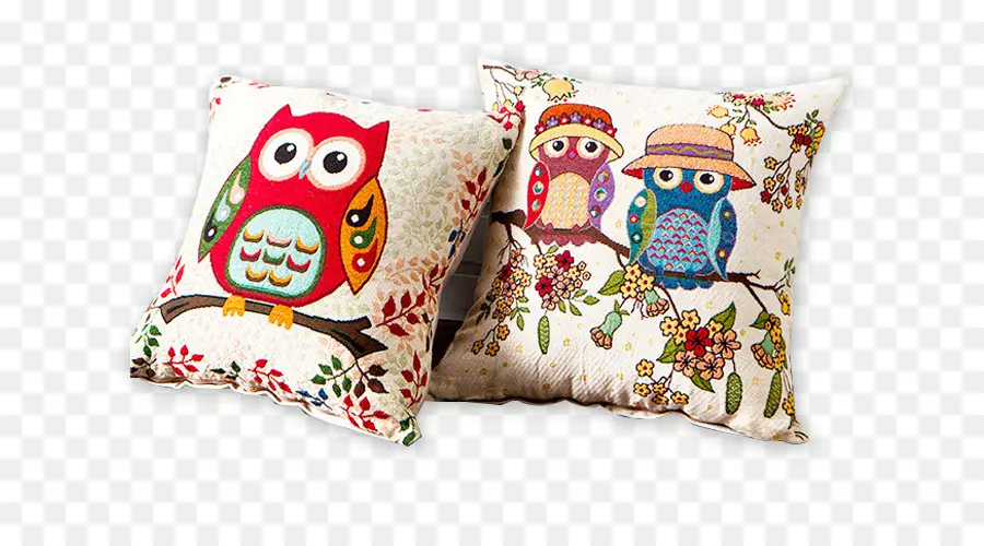 Oreillers Hibou，Coussins PNG