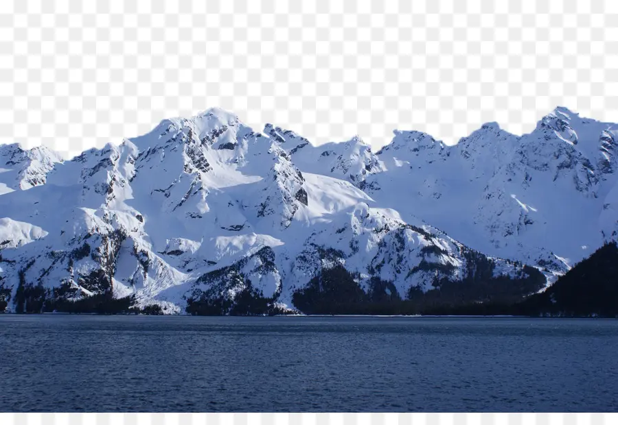 Montagnes Enneigées，Hiver PNG