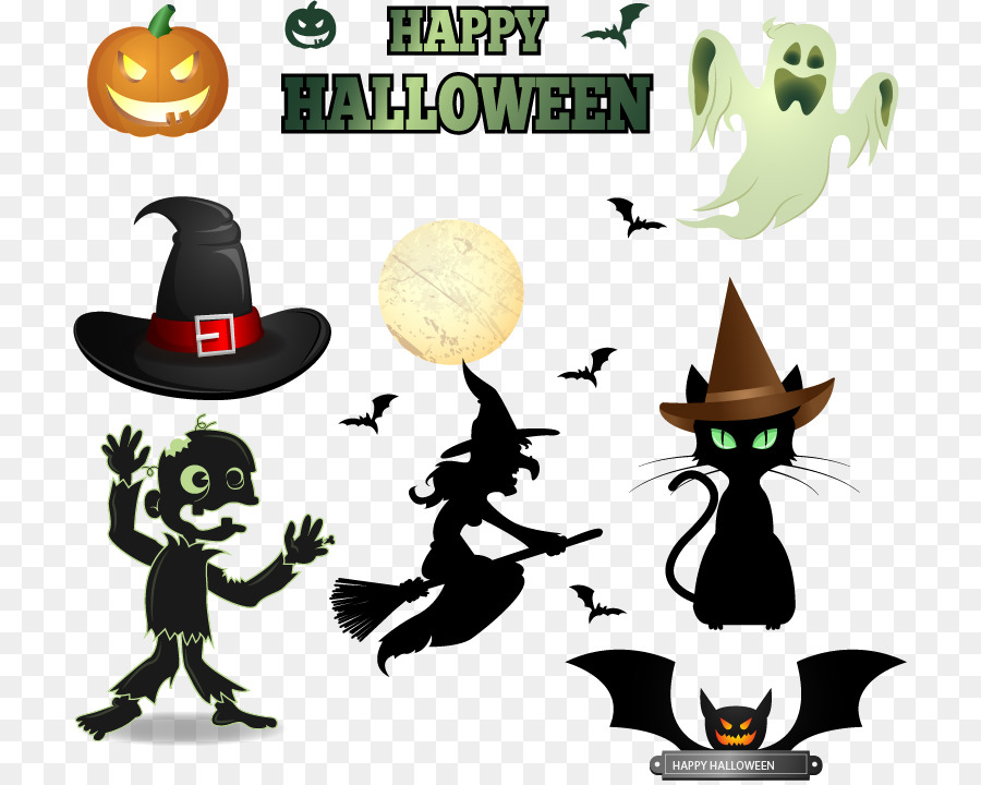 Icônes D'halloween，Sorcière PNG