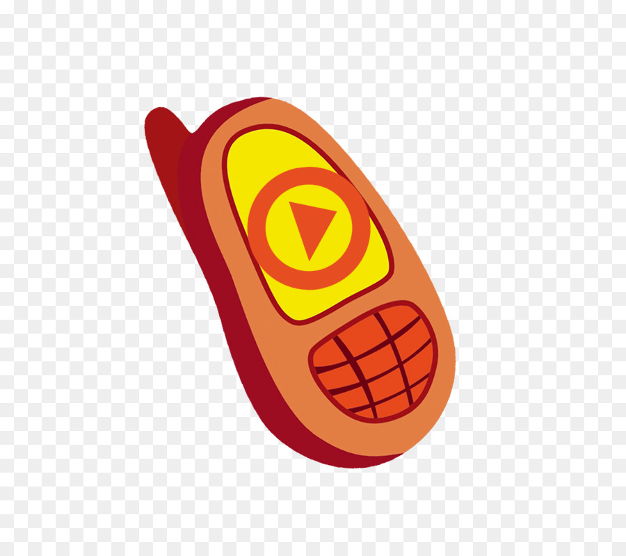 Télécommande Rouge Et Jaune，Bouton PNG