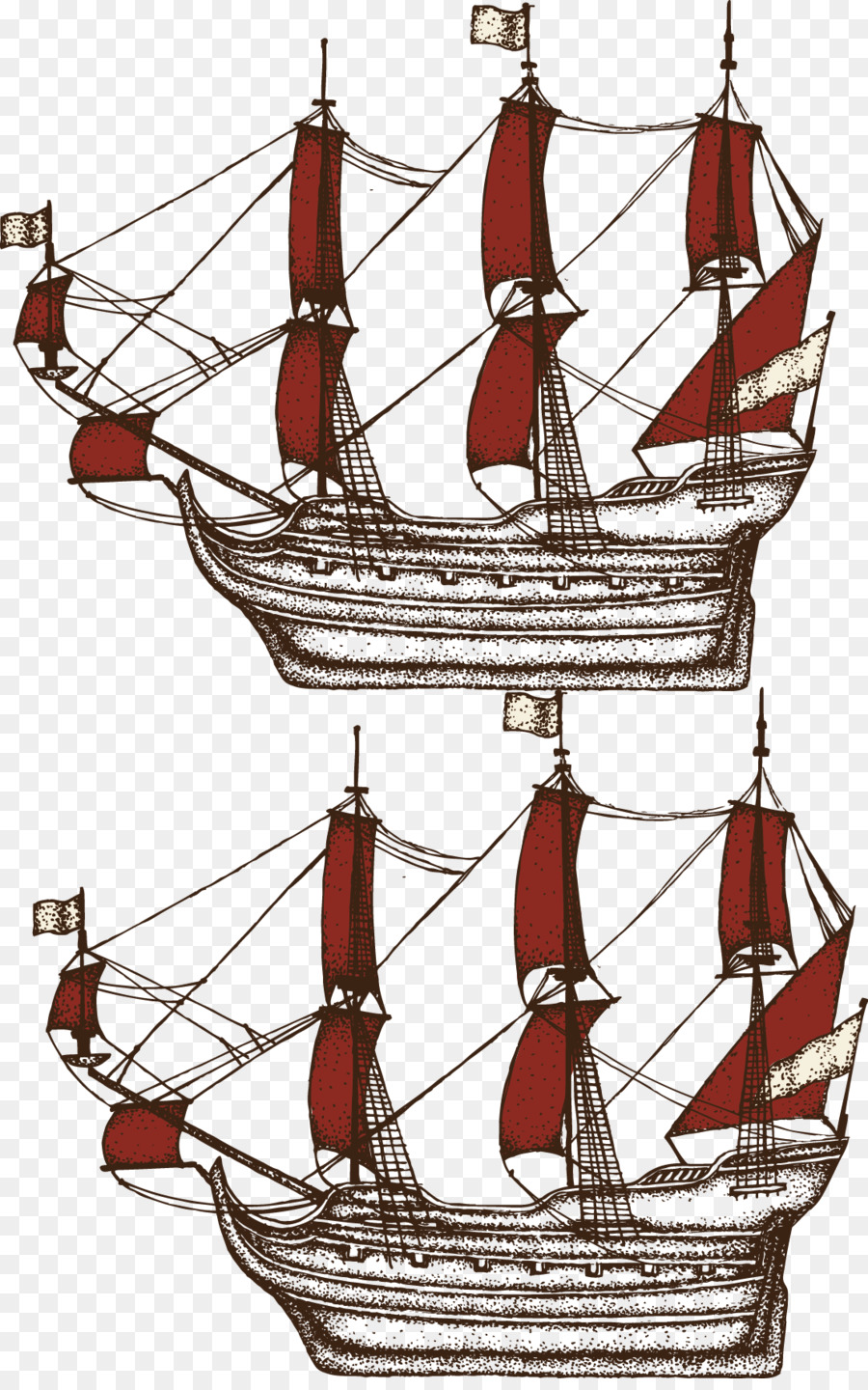 Dessin，Bateau à Voile PNG