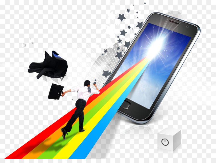 Smartphone，Arc En Ciel PNG