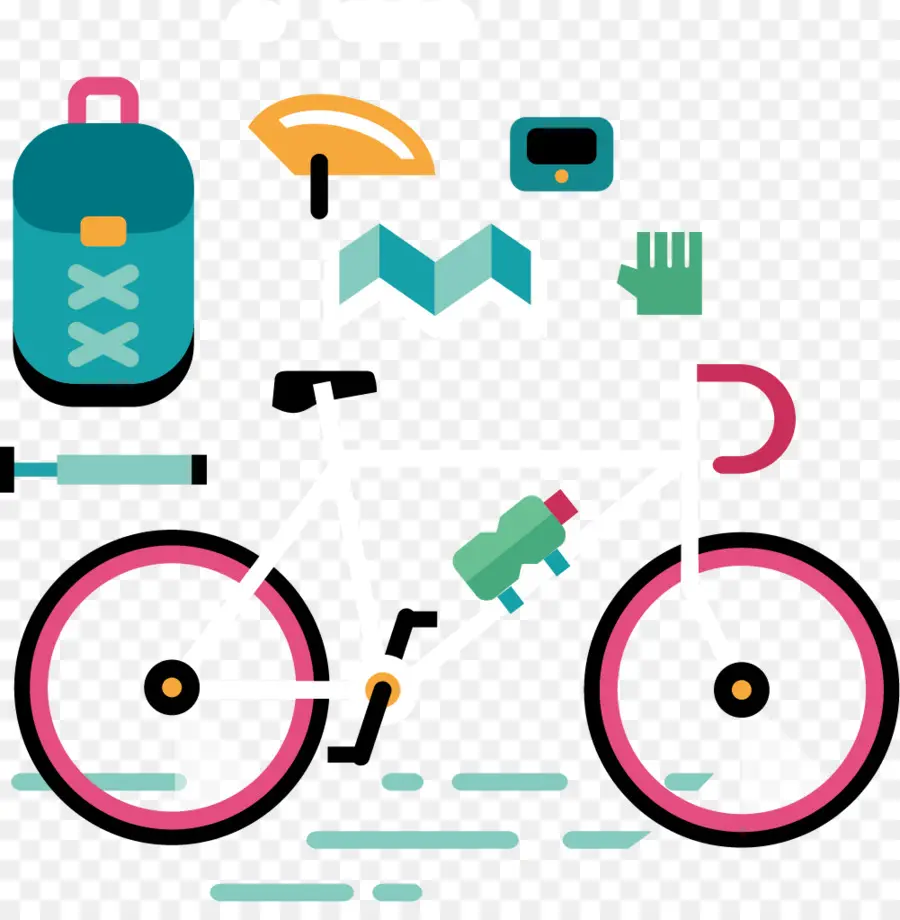 Vélo Et Accessoires，Vélo PNG