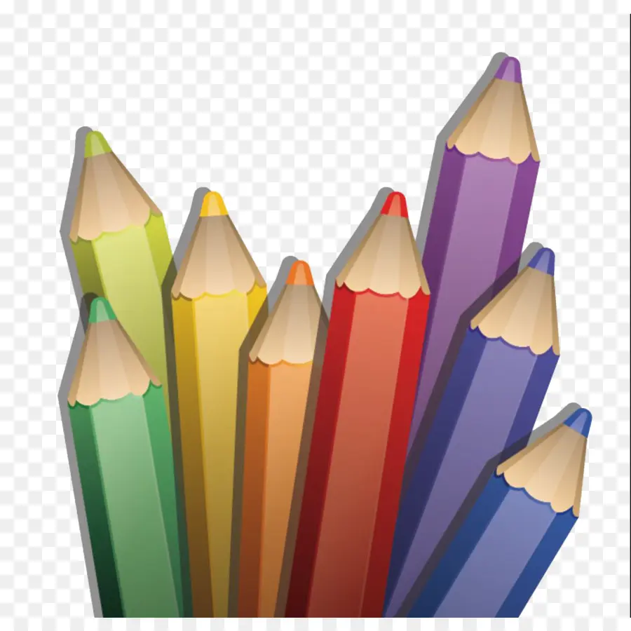 Crayon De Couleur，Crayon PNG