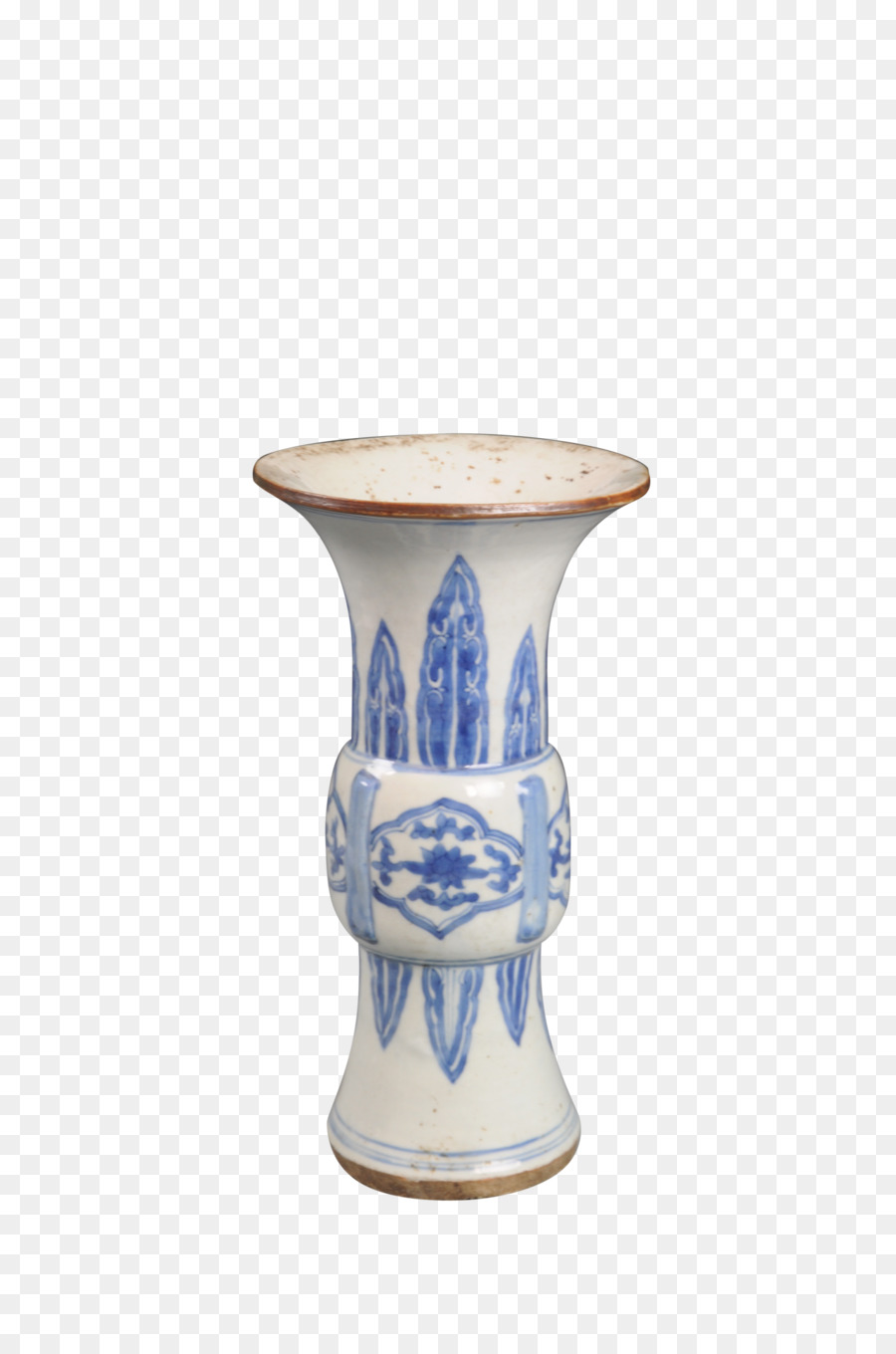 Vase Bleu，Céramique PNG