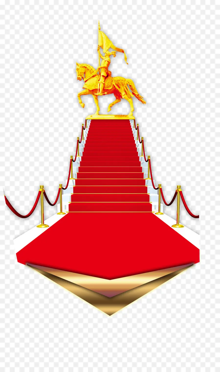 Tapis Rouge，Escaliers PNG