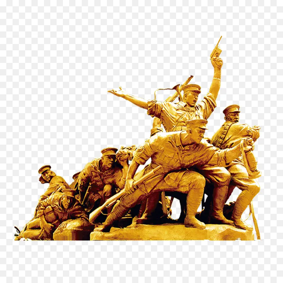 Statue De Soldats，Monument PNG