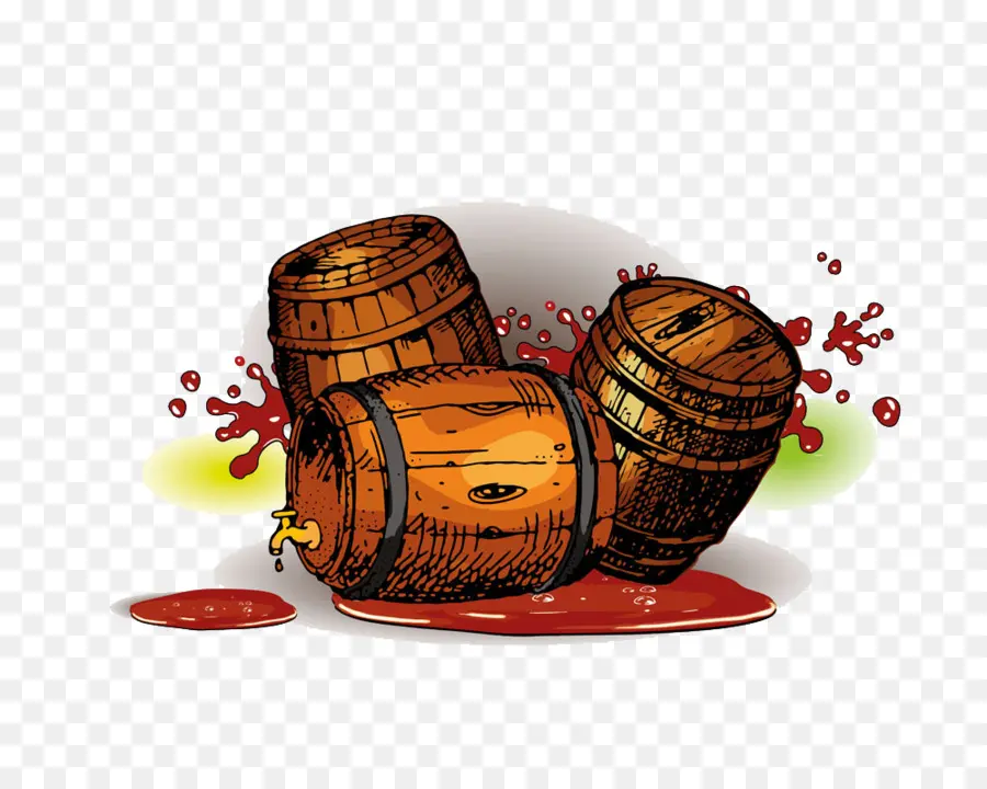 Vin Rouge，Le Baril PNG