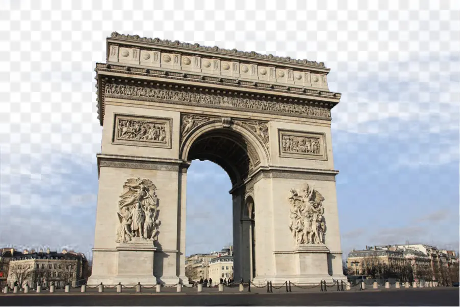Arc De Triomphe，Tour Eiffel PNG