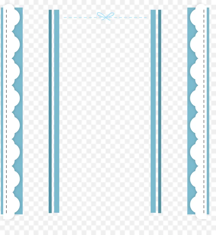 Bordure Bleue，Bleu PNG