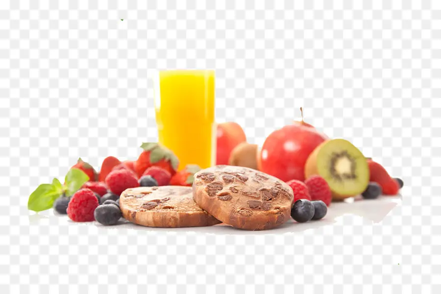 Fruits Et Biscuits，En Bonne Santé PNG