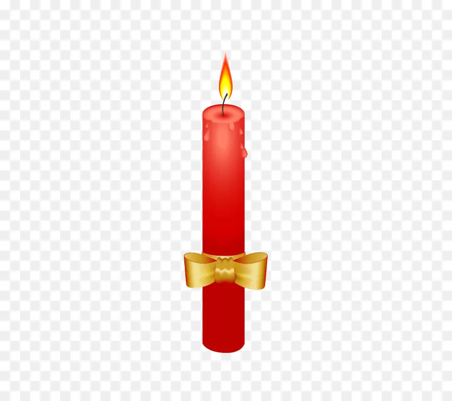 Bougie Rouge，Flamme PNG