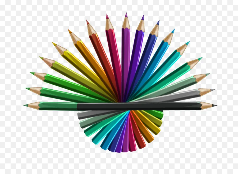 Crayons Colorés，Dessin PNG