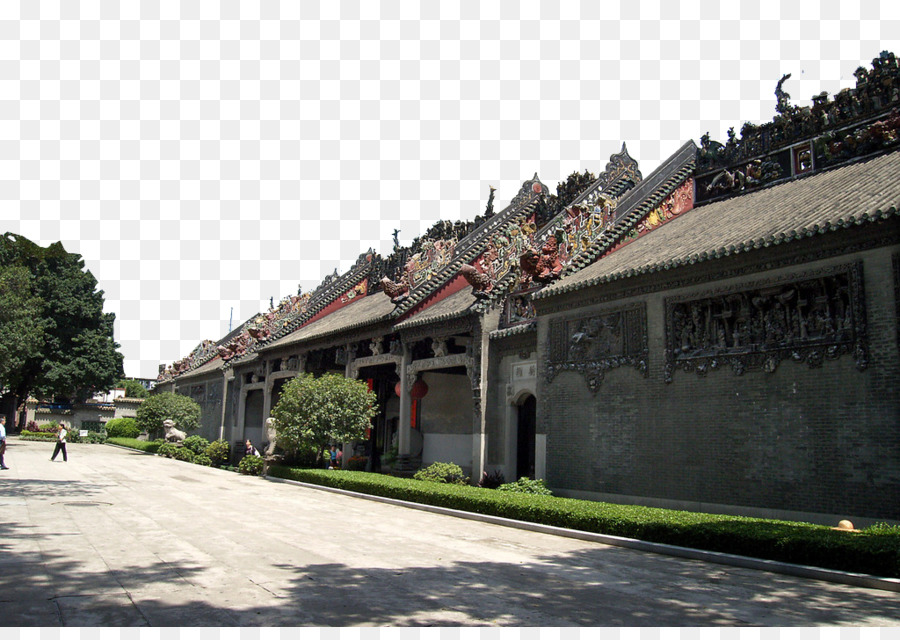 Hall Ancestral De Chen Clan，Lingnan PNG
