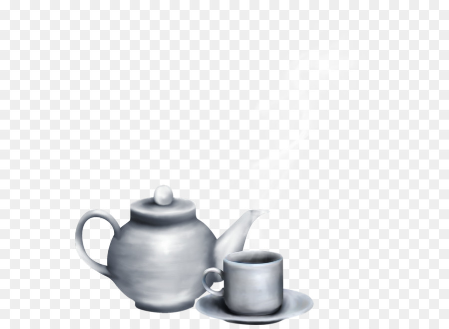 Théière Et Tasse，Théière PNG