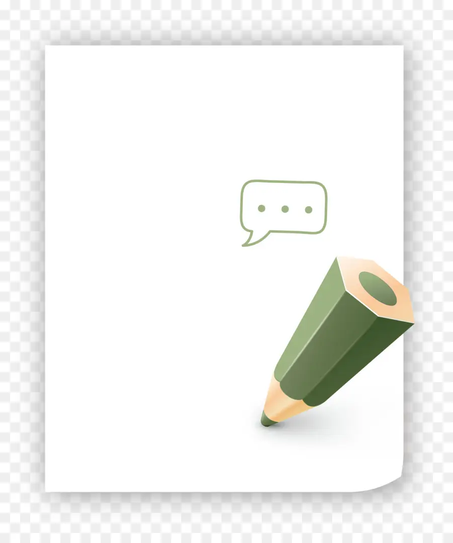 Crayon，Papier PNG