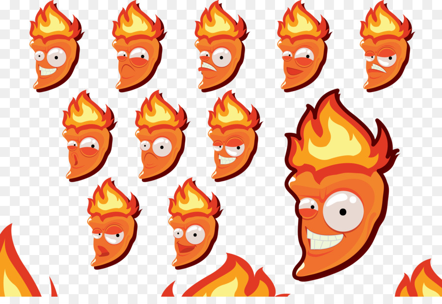 Flamme，Dessin Animé PNG