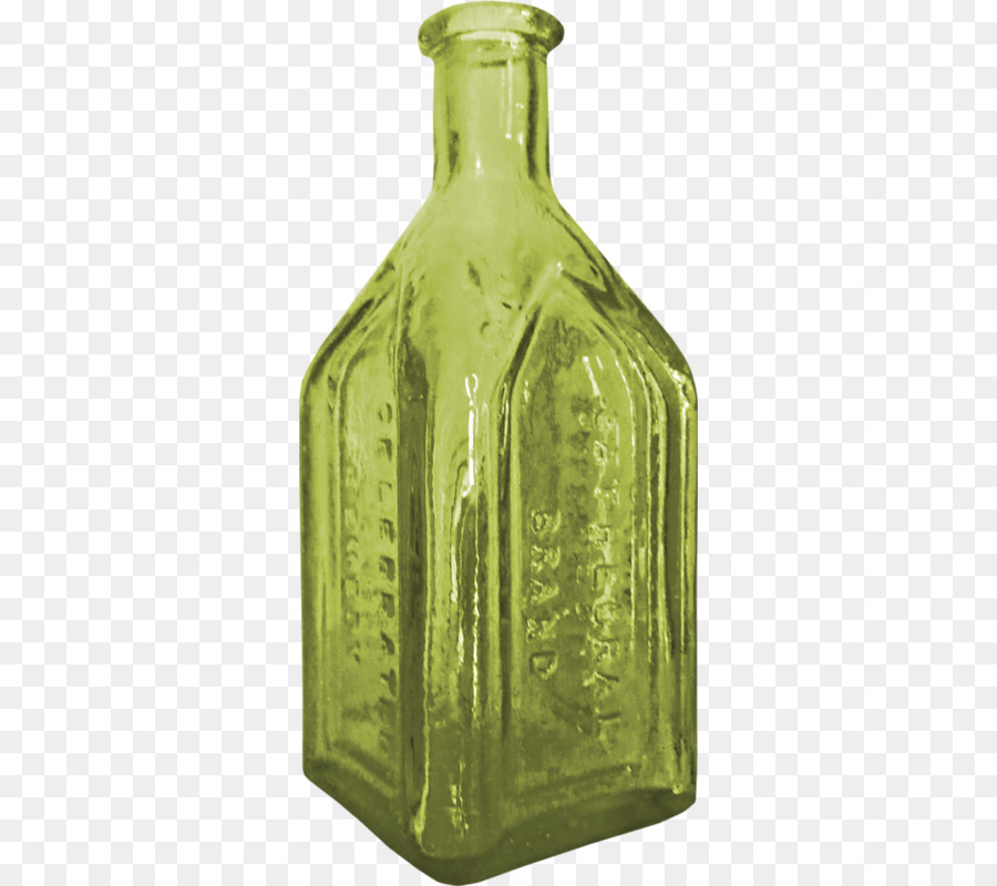 Bouteille Verte，Verre PNG