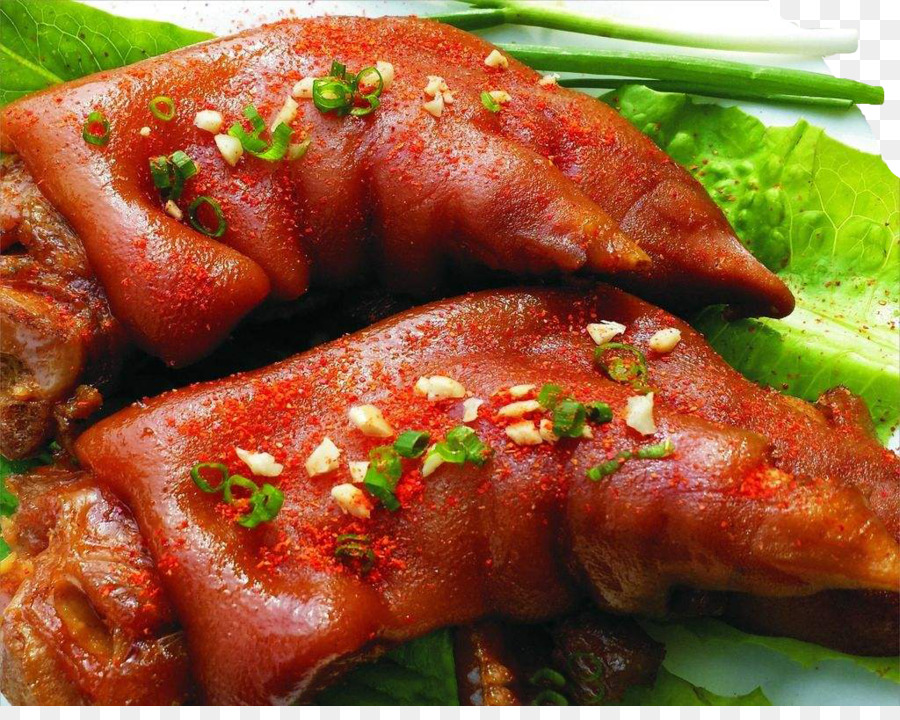 Pieds De Porc Braisés，Porc PNG