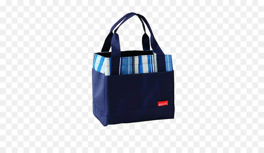 Sac Fourre Tout Bleu，Plaid PNG