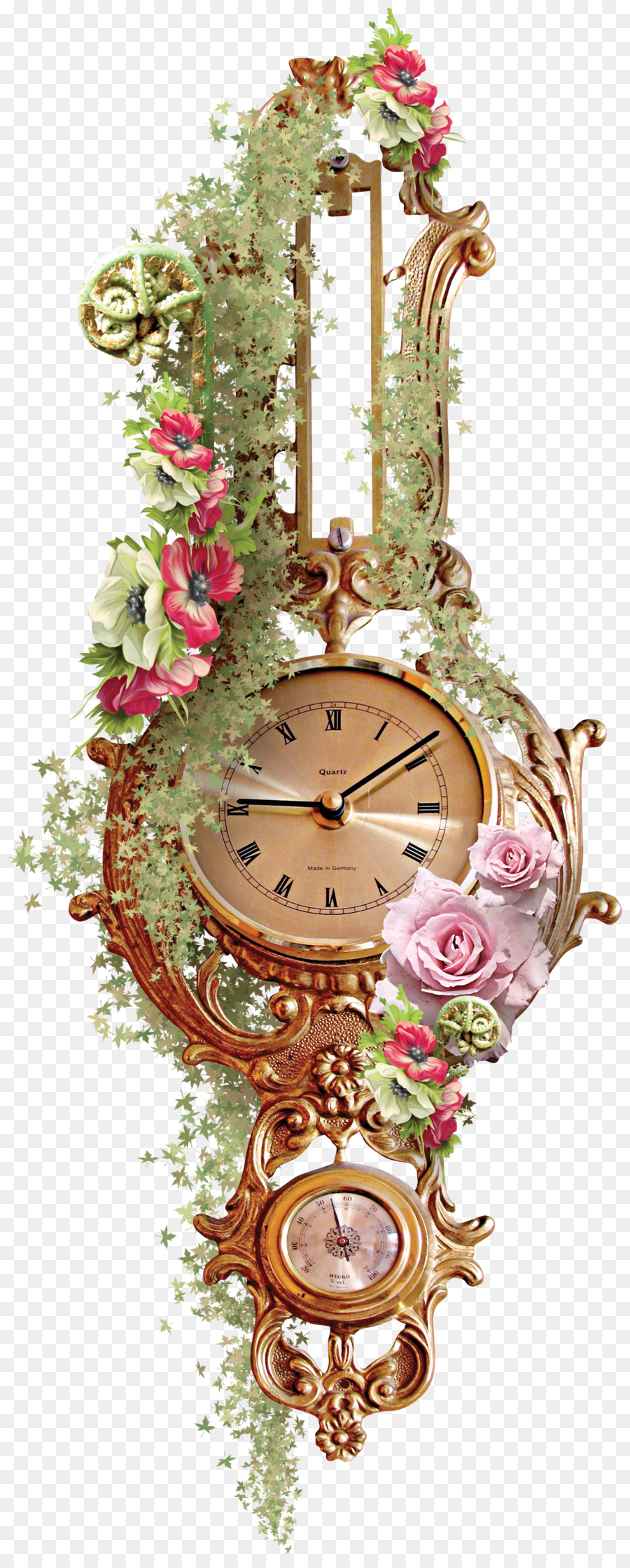 Horloge Vintage，Antique PNG