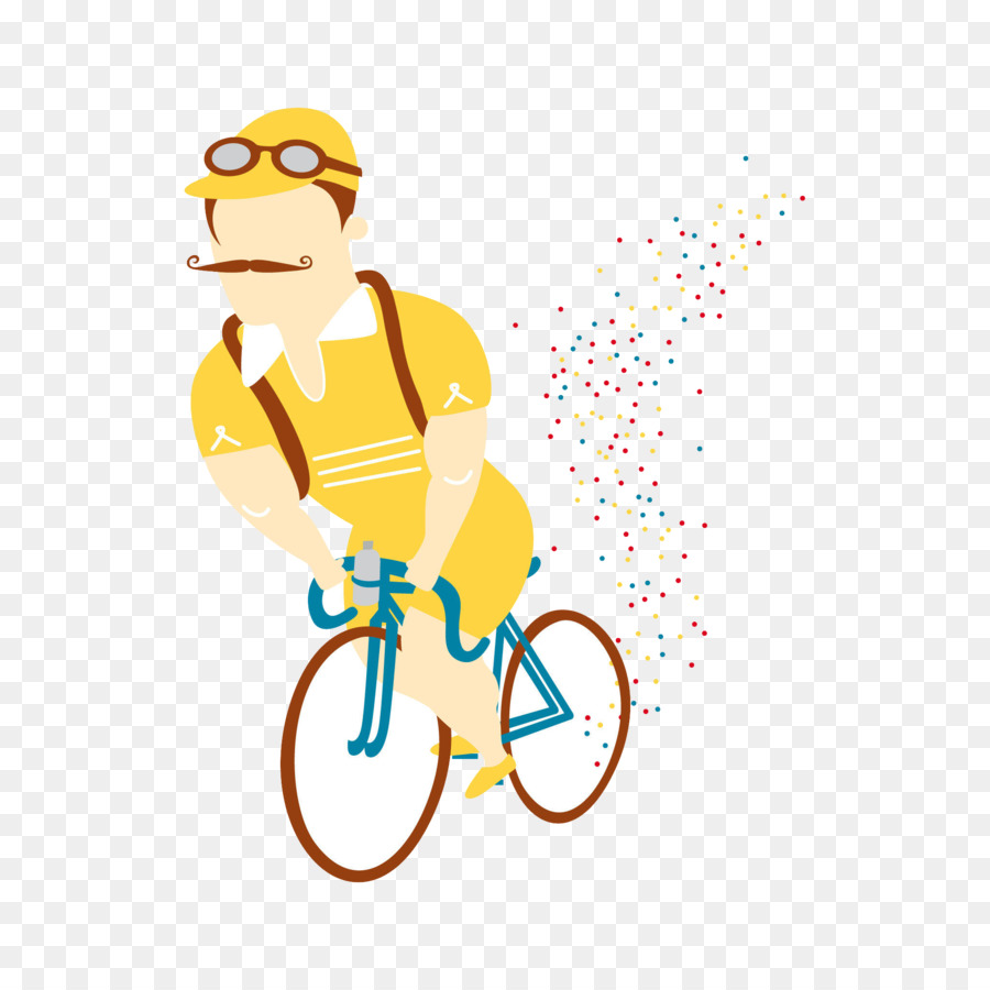 Cycliste，Vélo PNG