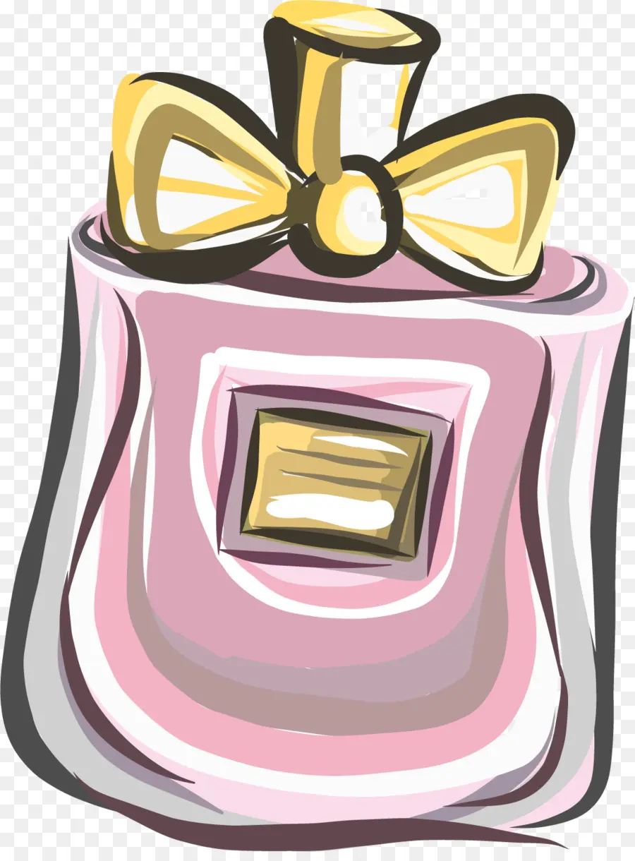 Flacon De Parfum，Rose PNG