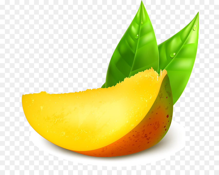 Tranche De Mangue，Feuilles PNG