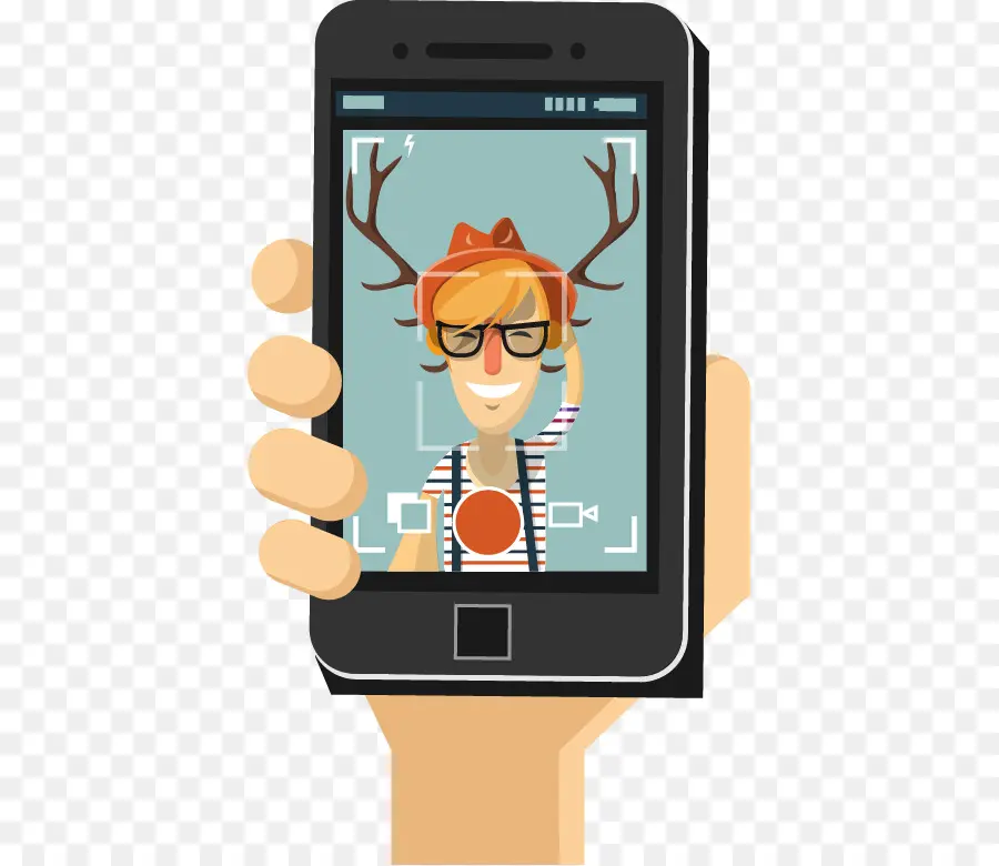 Selfie，Téléphone PNG