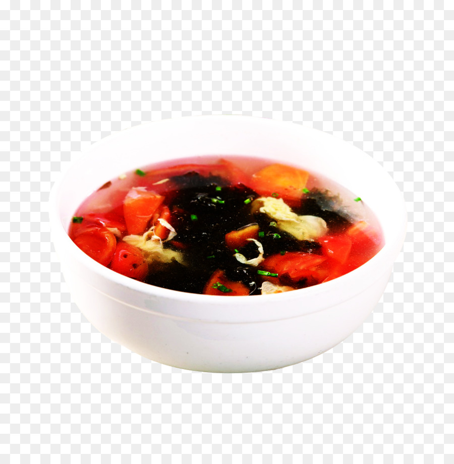 Jus De Tomate，Soupe Aux Oeufs Battus PNG