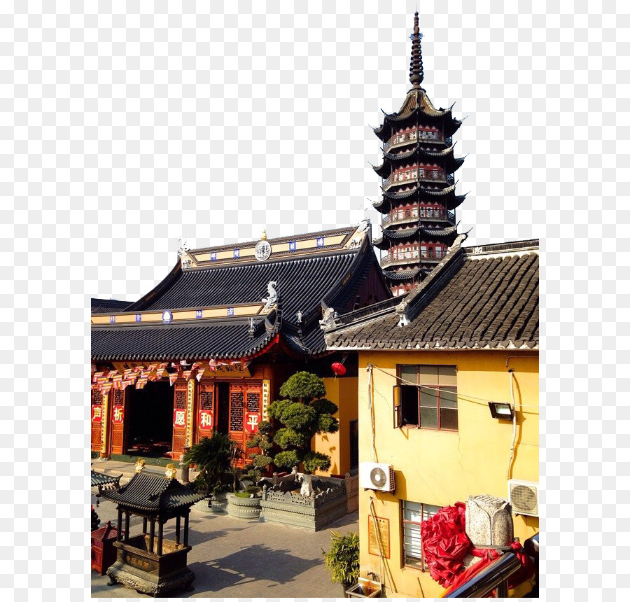 Ville Ancienne De Nanxiang，Architecture PNG
