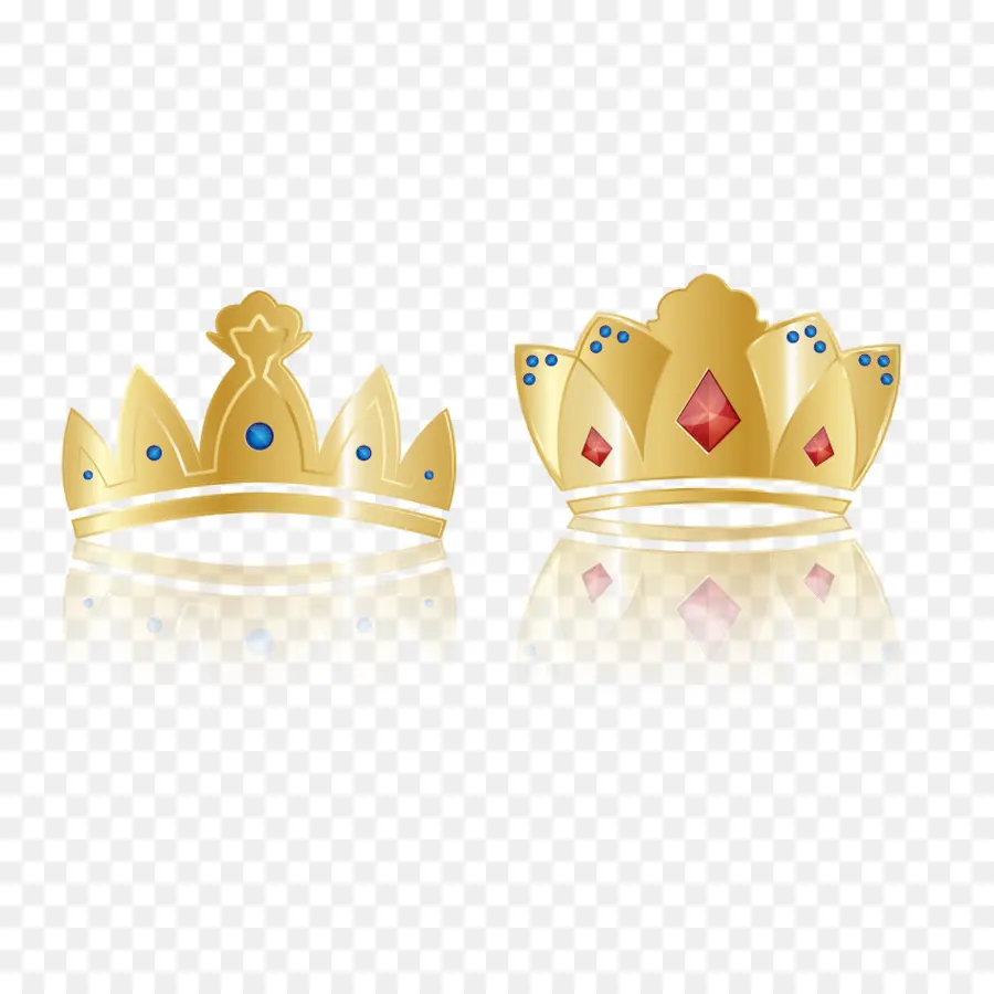 Couronnes D'or，Bijoux PNG