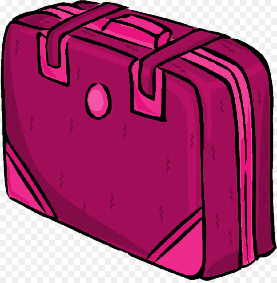 Valise Rose，Bagage PNG