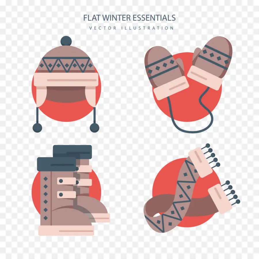 Les Essentiels De L'hiver，Chapeau PNG