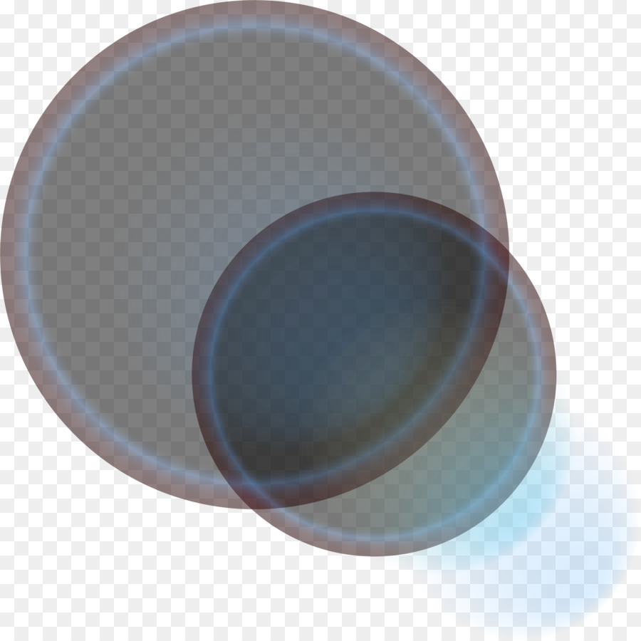 Cercles Transparents，Chevauchement PNG