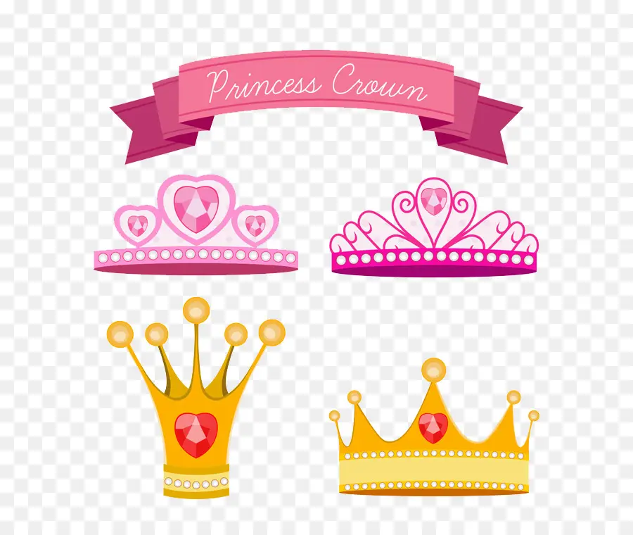 Couronnes De Princesse，Tiare PNG