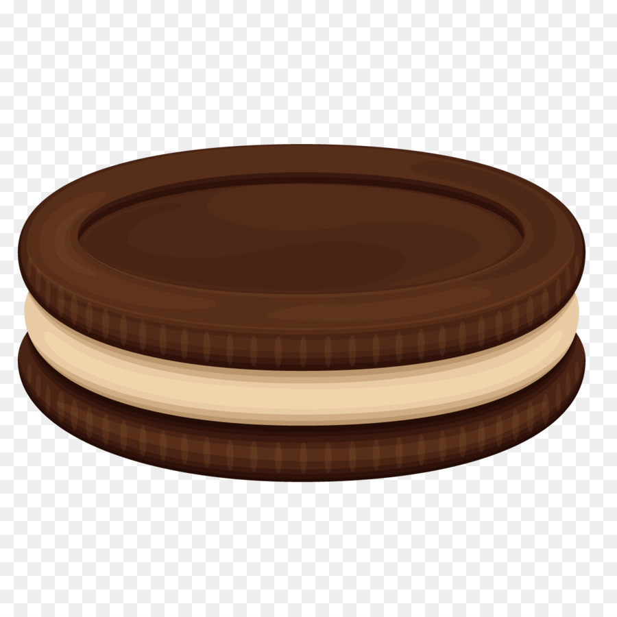 Biscuit Au Chocolat，Garniture à La Crème PNG