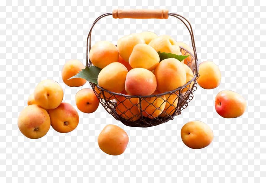 Abricots，Panier PNG