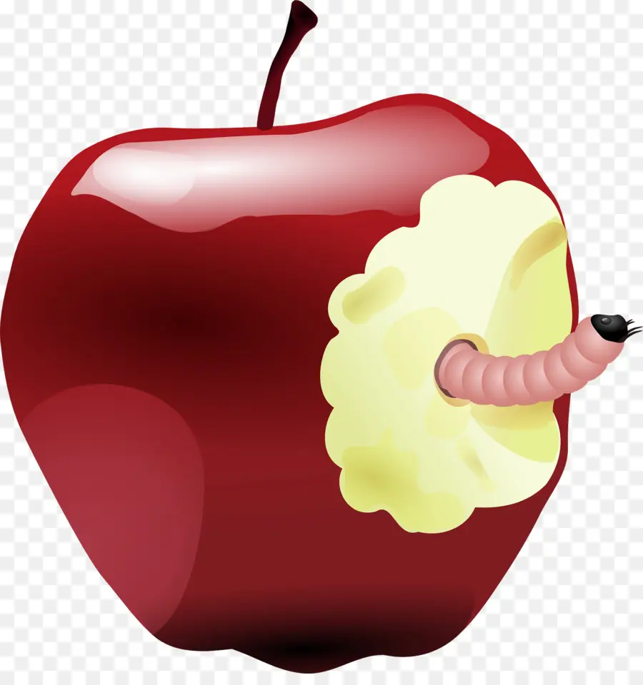 Pomme Avec Ver，Pomme PNG