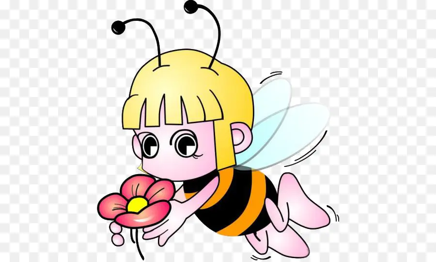 Abeille De Dessin Animé，Abeille PNG