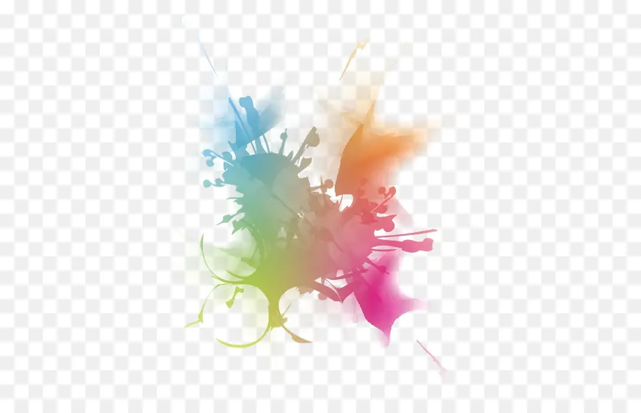 Art Abstrait，Coloré PNG